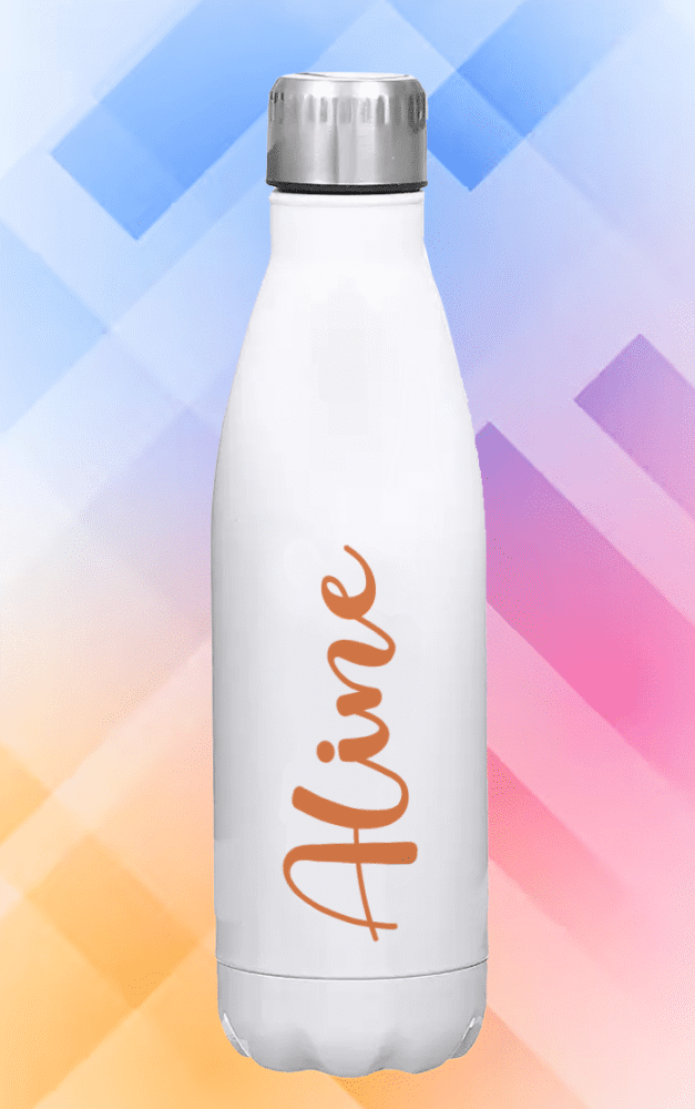 Garrafa térmica inox personalizada 500ml