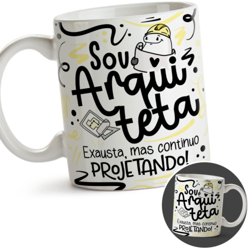 Caneca Arquiteta Flork Profissão
