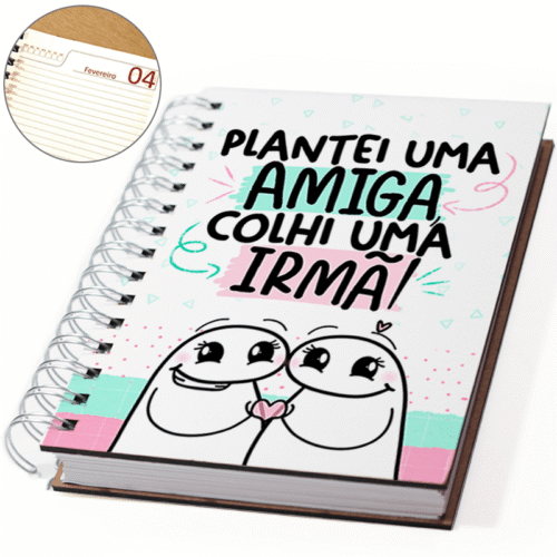 Agenda amiga flork meme amizade plantei uma amiga