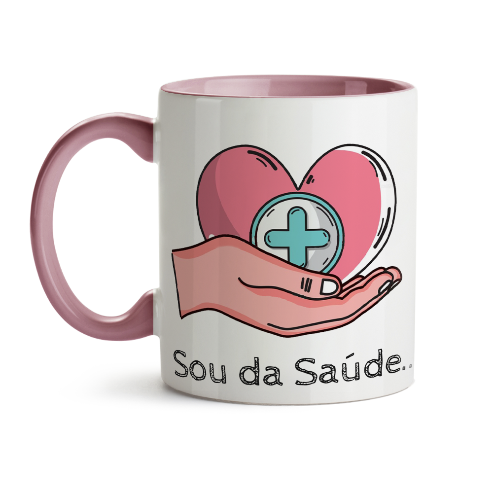 Caneca Enfermagem Sou da Saúde